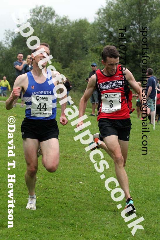 Mens Sunderland 5k (Inc. NE and NCAA Champs), Silksworth, Sunderland, Thursday, July 22nd. Photo: David T. Hewitson/Sports for All Pics